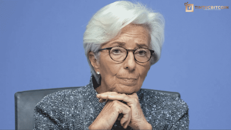 Chủ tịch Ngân hàng Trung ương Châu Âu (ECB) Christine Lagarde