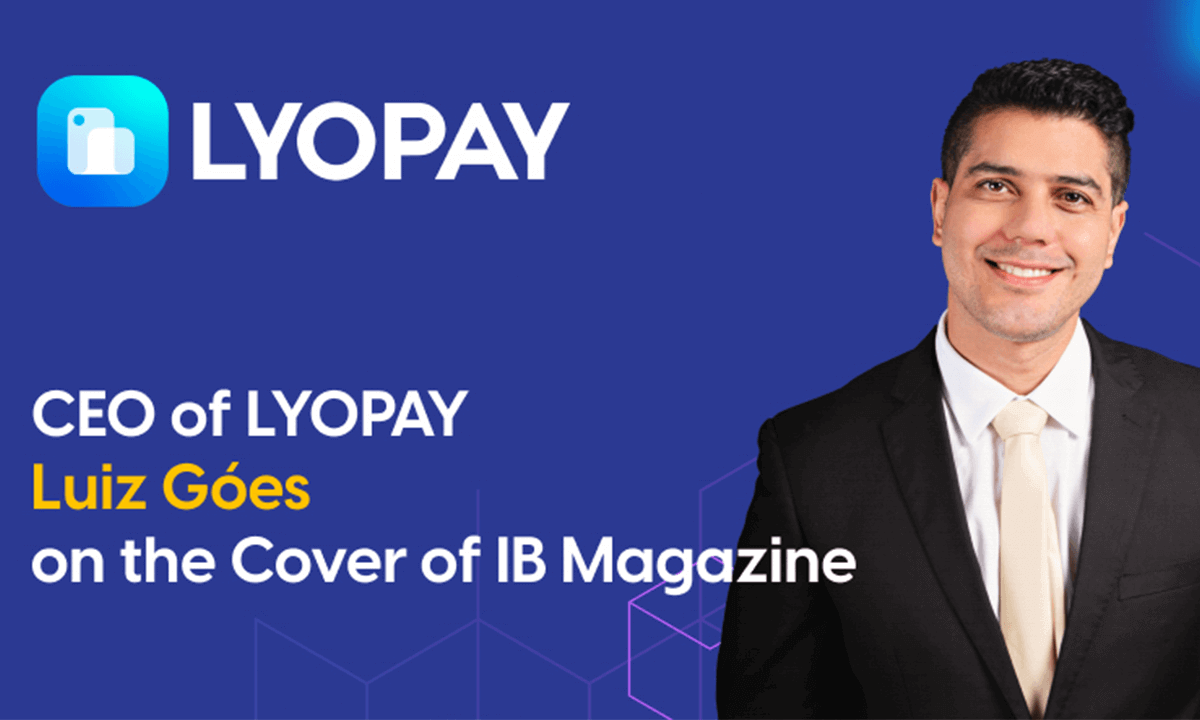 Giám đốc điều hành LYOPAY Luiz Góes - Trên trang bìa của Tạp chí IB - Tin Tức Bitcoin 2024