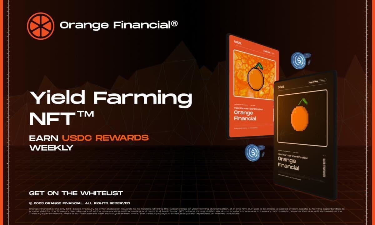 Orange Financial ra mắt quỹ canh tác năng suất sáng tạo - Tin Tức Bitcoin 2024