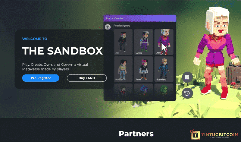 Sandbox (SAND) hợp tác với Maker Ledger