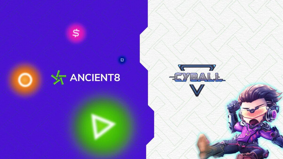 Ancient8 hợp tác cùng CyBall mang tựa game bóng đá play-to-earn đến hàng triệu game thủ