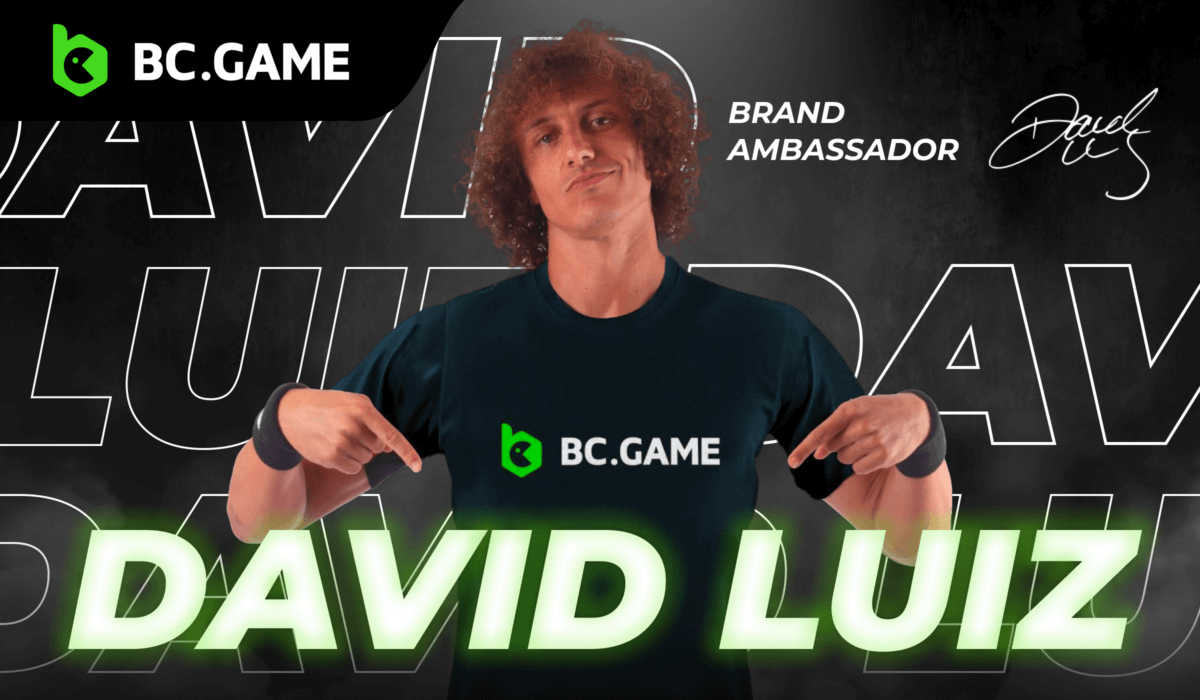 David Luiz cầu thủ bóng đá Brazil hiện là đại sứ thương hiệu cho BC.GAME
