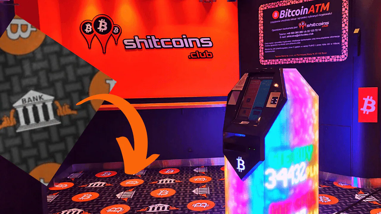 ATM Bitcoin: Shitcoins.club cung cấp rút tiền miễn phí