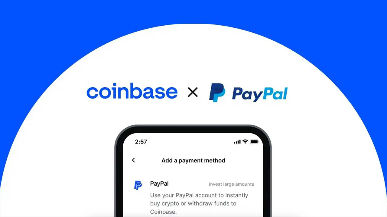 Coinbase chính thức thêm PayPal vào nền tảng