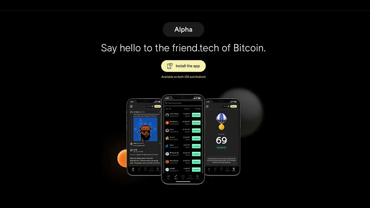 Dự án Alpha cách mạng hóa Bitcoin với hệ sinh thái token xã hội dựa vào cộng đồng