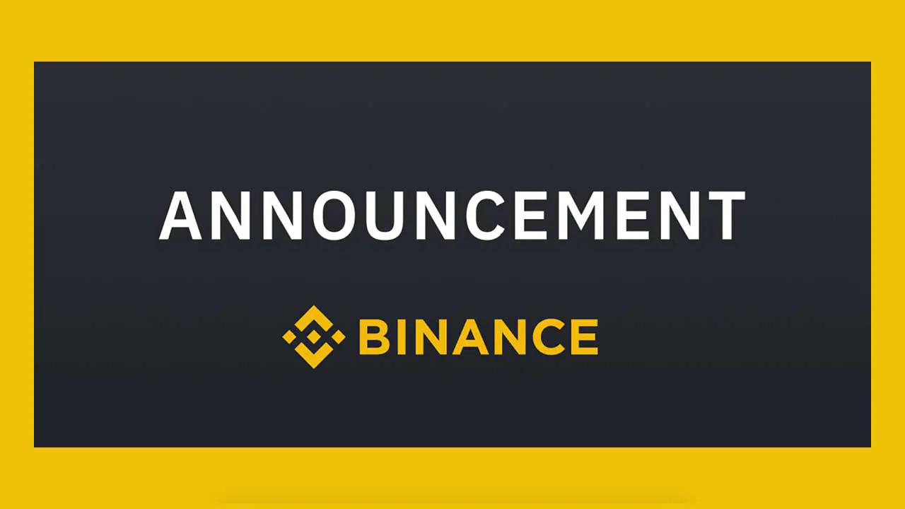 Binance suspends deposits and withdrawals of TOMO on November 20