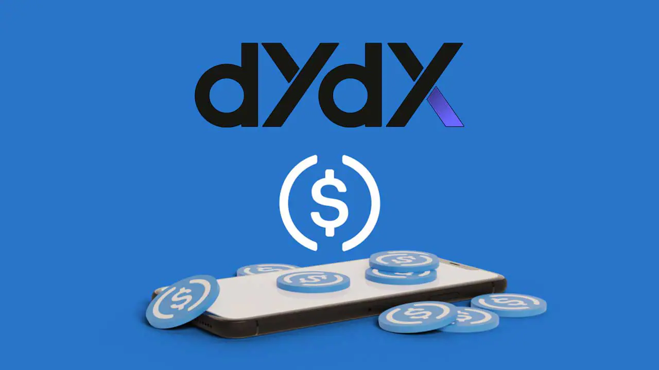 dYdX Chain tính phí giao dịch bằng USDC