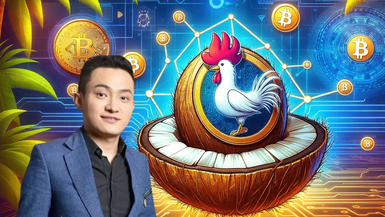 Justin Sun sẽ thâm nhập thị trường memecoin với Coconut Chicken Coin