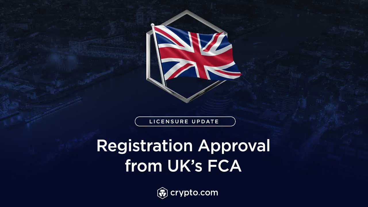 Cryptocom nhận được giấy phép ở UK