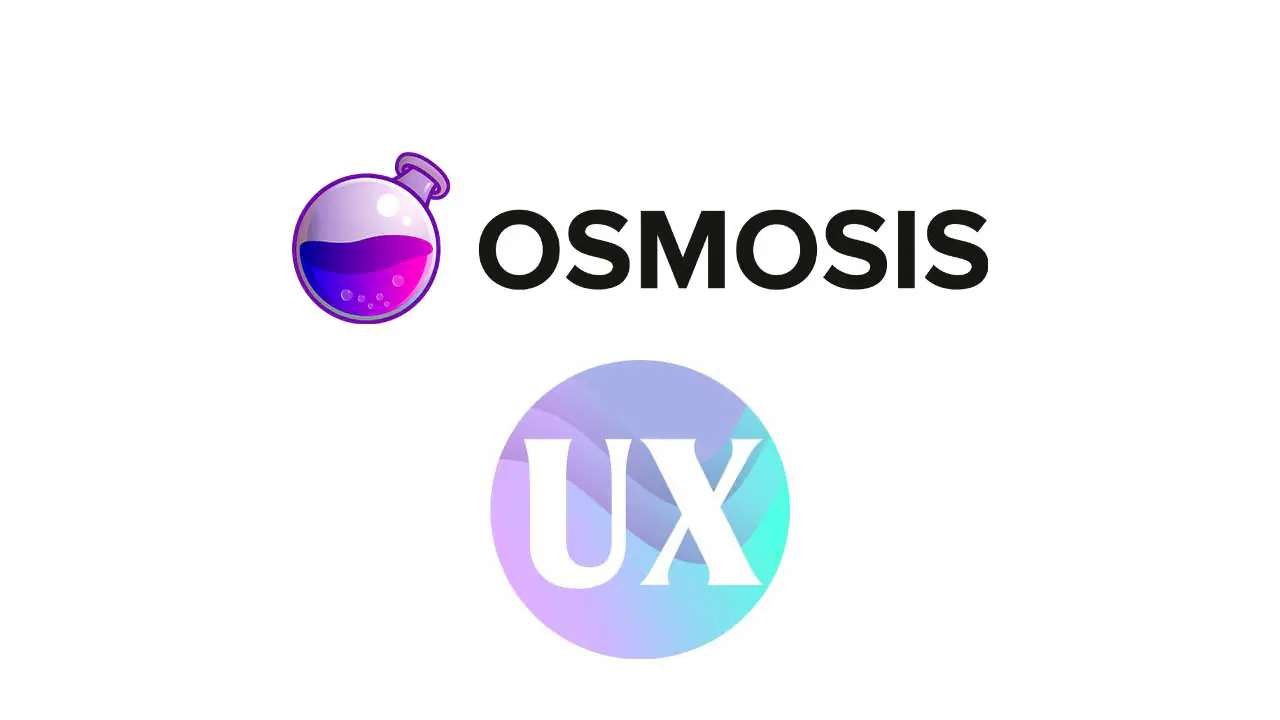 Osmosis DEX và UX Chain thông báo sáp nhập