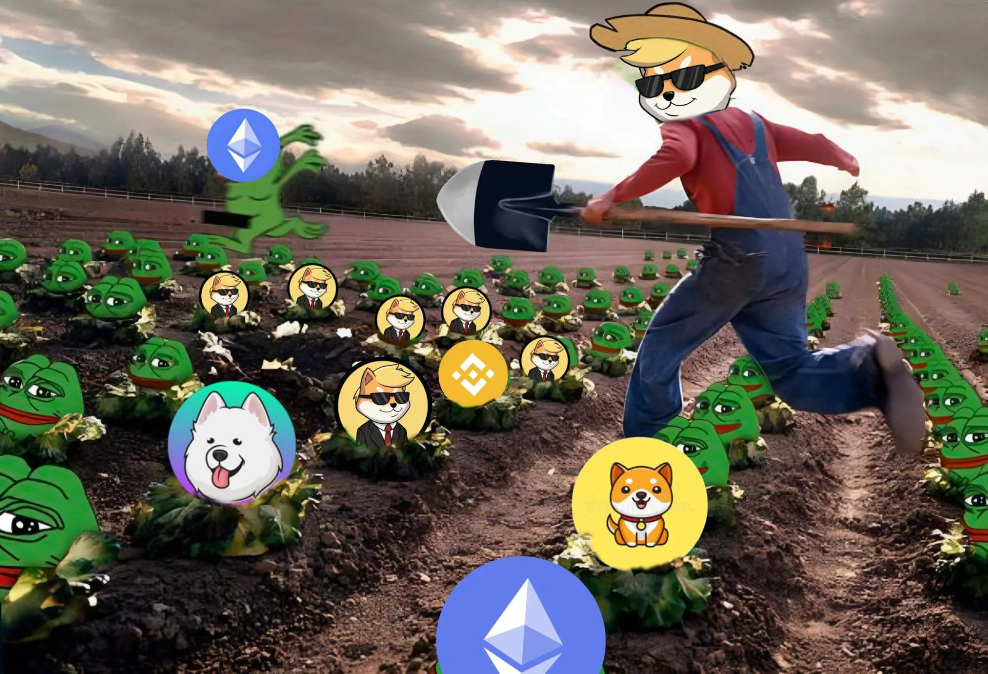 Shiba Inu (SHIB), Dogecoin (DOGE) and Meme Moguls (MGLS) - Top Meme Coins cho 2024