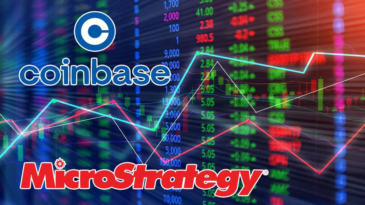 Cổ phiếu của MicroStrategy và Coinbase tăng vọt khi BTC chạm 46K USD