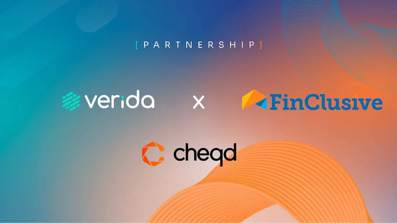 Verida cùng cheqd và FinClusive hợp tác