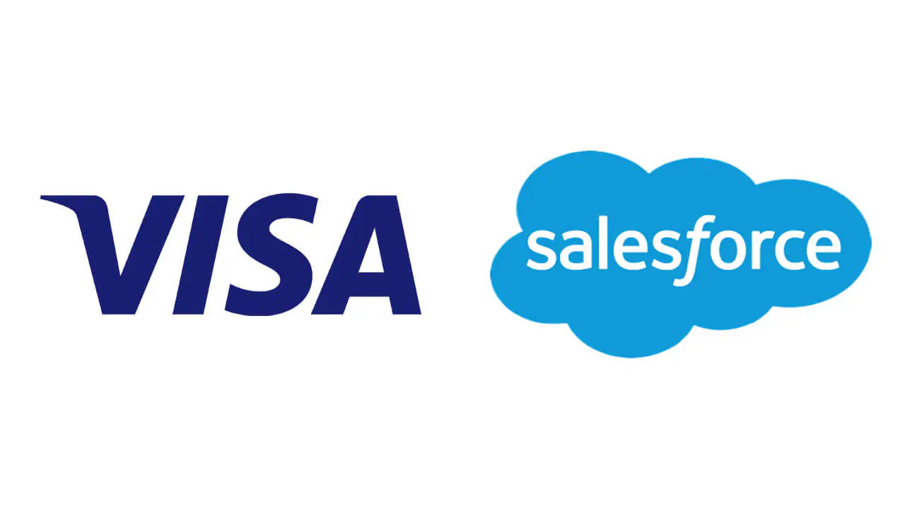 Cổ phiếu Visa và Salesforce tăng mạnh