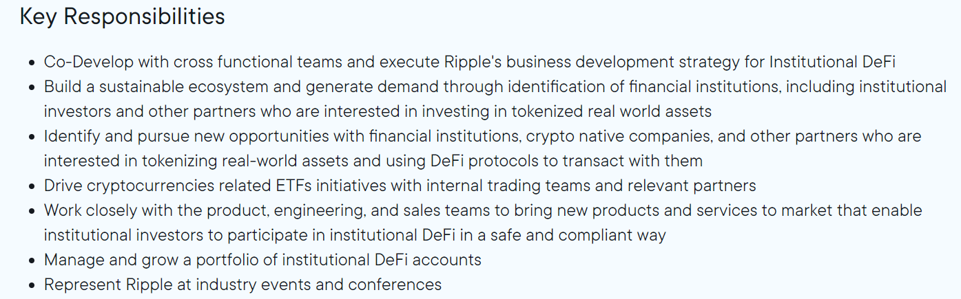 Ripple tuyển dụng chuyên gia ETF - Tin Tức Bitcoin