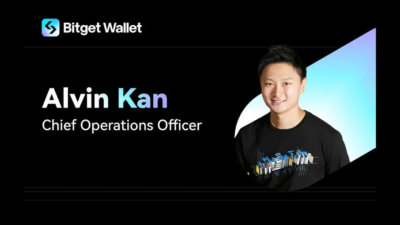 Alvin Kan trở thành COO mới của Bitget Wallet