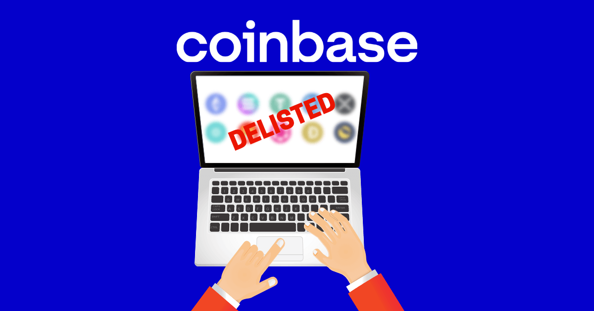 Coinbase thông báo hủy niêm yết mới