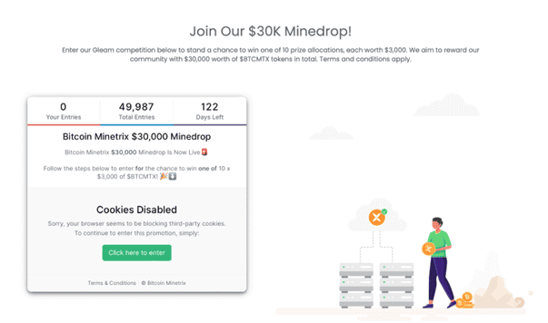 Bitcoin Minetrix ($BTCMTX) Presale đang tiến sát ngưỡng 12 triệu USD
