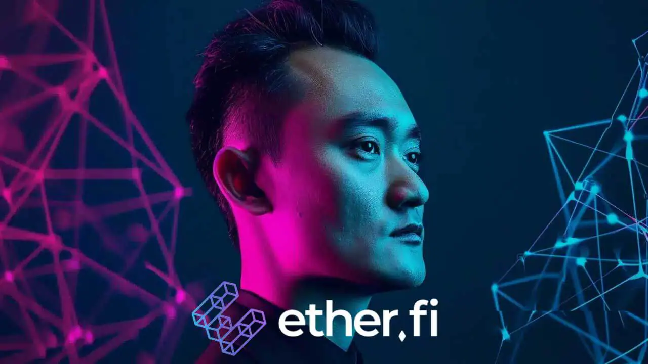 Justin Sun chuyển 480 triệu USD ETH vào Ether Fi