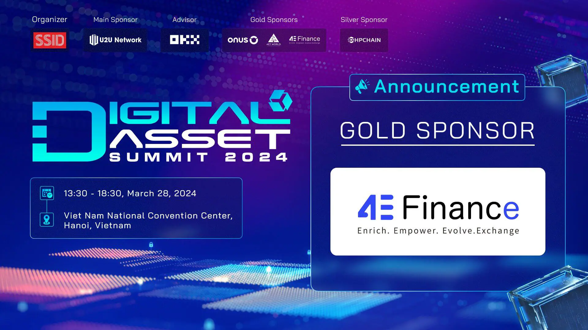 Sàn 4E Finance ra mắt thành công tại Digital Assets Summit 2024