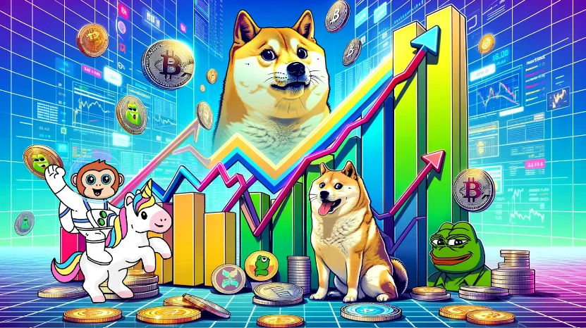 Top 5 Meme Coin có tiềm năng tăng đột biến cao: KangaMoon, Memecoin, Shiba Inu, Floki, Dogwifhat