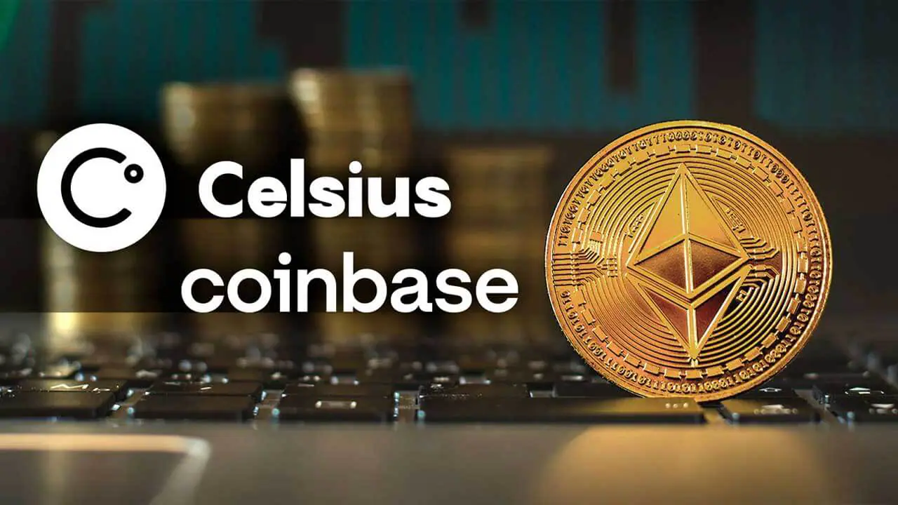 Celsius chuyển hơn 24 triệu USD ETH tới Coinbase