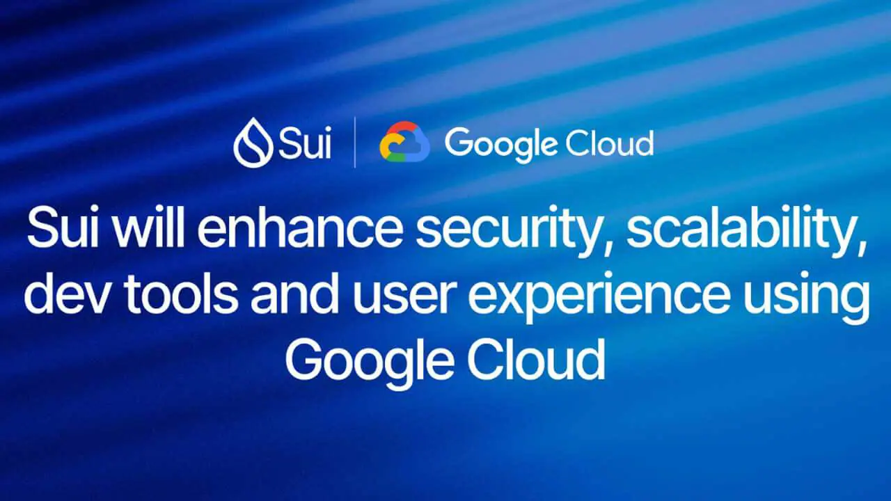Sui hợp tác với Google Cloud