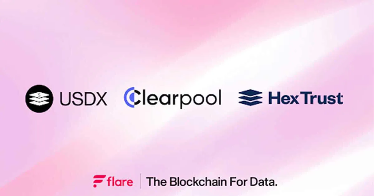 Hex Trust ra mắt USDX stablecoin trên Flare