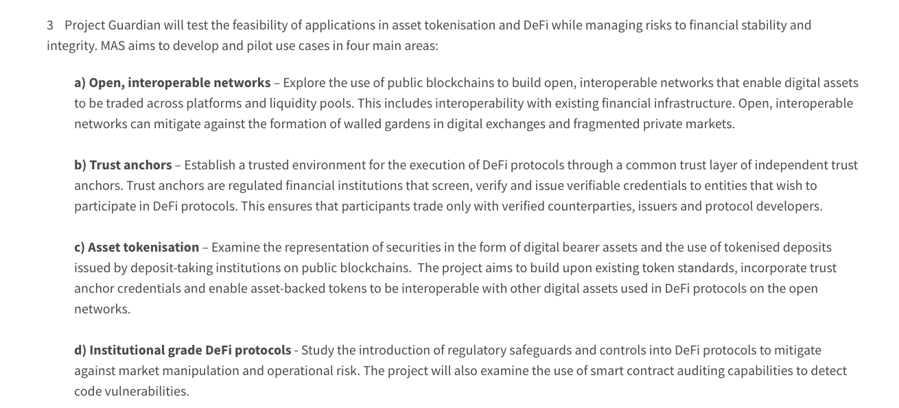 Deutsche Bank tham gia Project Guardian của MAS - Tin Tức Bitcoin 2024