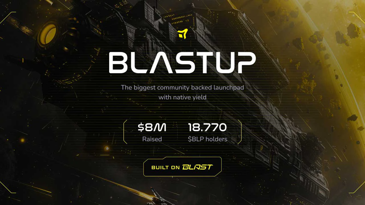 BlastUP thu về 8 triệu USD qua đợt presale