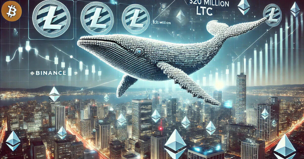 Cá voi Litecoin rút 20 triệu USD LTC từ Binance