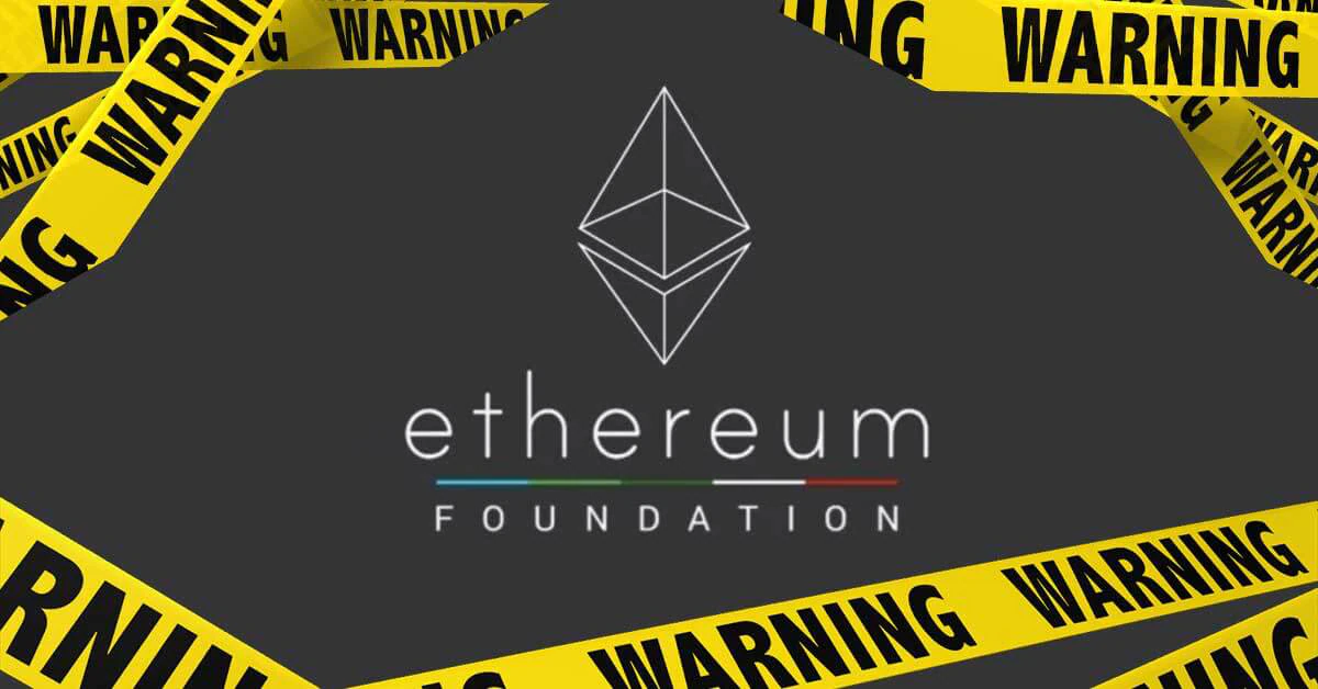 Ethereum Foundation cảnh báo về email lừa đảo