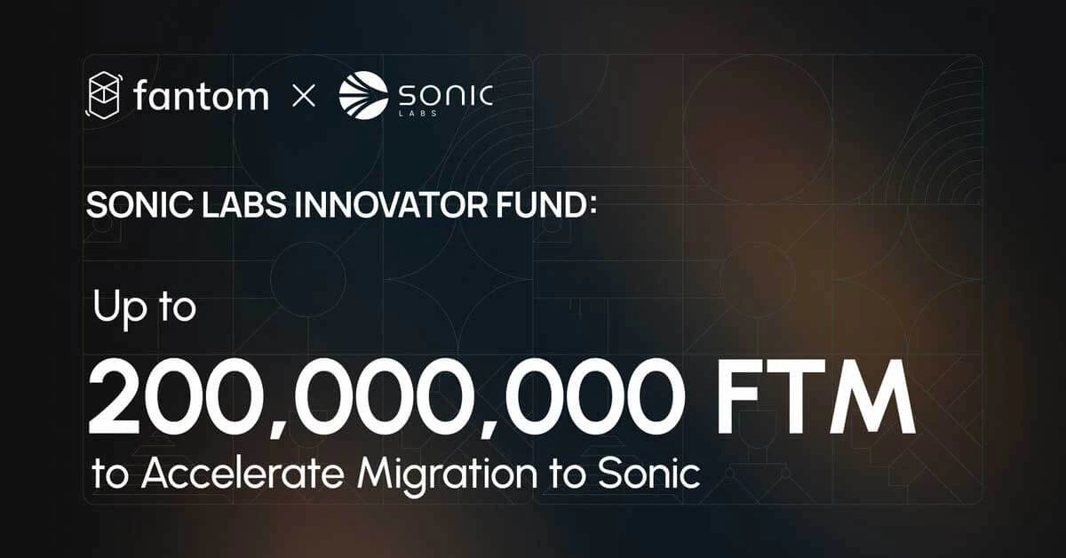 Fantom phân bổ 120 triệu USD FTM cho việc di chuyển Sonic