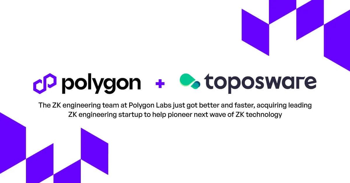 Toposware được mua lại bởi Polygon Labs 