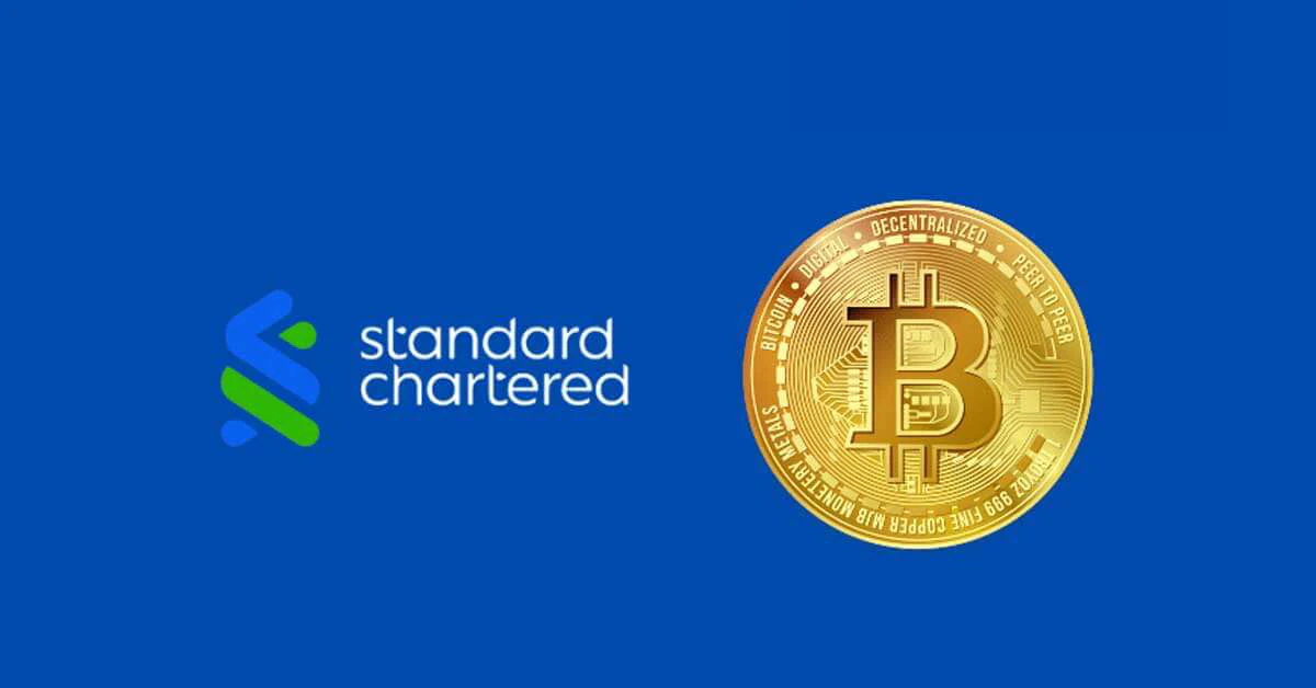 Standard Chartered ra mắt nền tảng giao dịch BTC-ETH