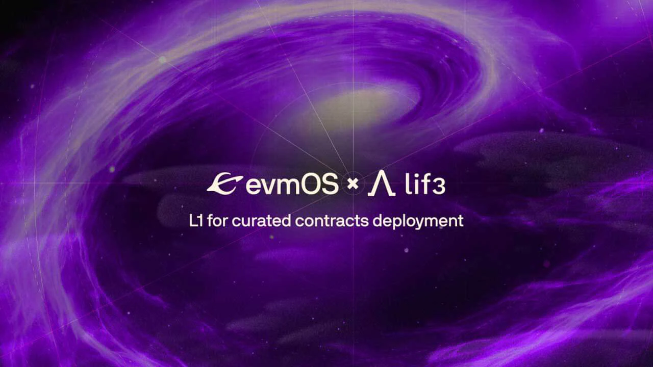 Lif3 hợp tác với EvmOS để triển khai Lif3 Chain